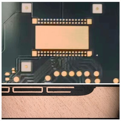 2層銅基凸臺(tái) PCB